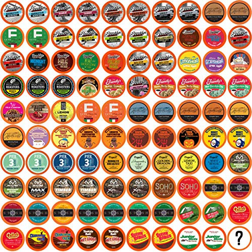 Two Rivers Bit of Everything Single-Cup Sampler Pack for Keurig K-Cup Brewers, 100 Count Two Rivers Bit of Everything Single-Cup Sampler Pack for Keurig K-Cup Brewers, 100 Count