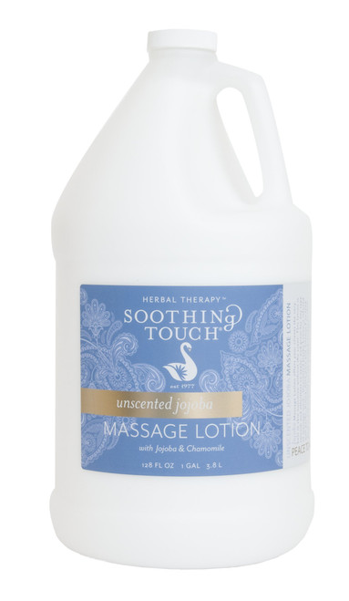 304892-06-LE128 Unscented Jojoba Massage Lotion, Arnica Flower, Aloe Vera, Deeply Moisturizing, 1 Gallon