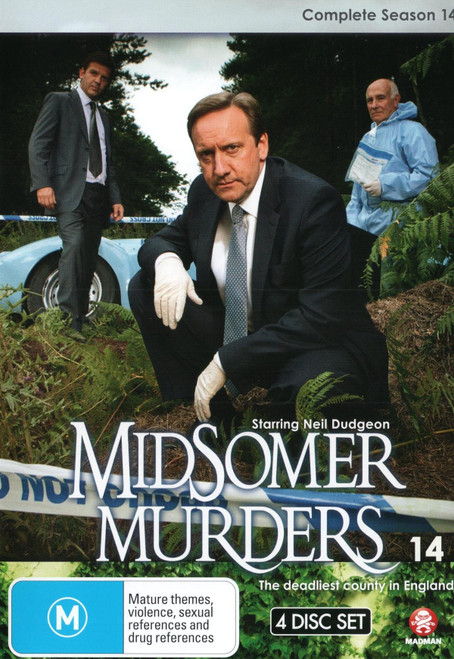 Midsomer Murders Season 14 | 4 Discs | NON-USA Format | PAL | Region 4 Import - Australia Midsomer Murders Season 14 | 4 Discs | NON-USA Format | PAL | Region 4 Import - Australia