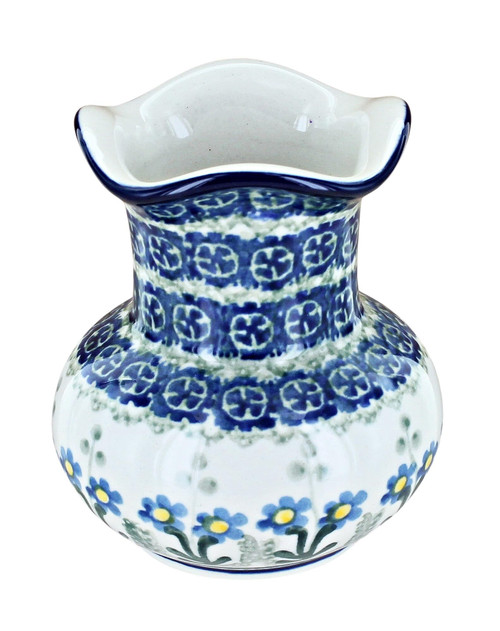 Blue Rose Polish Pottery Blue Posy Bud Vase