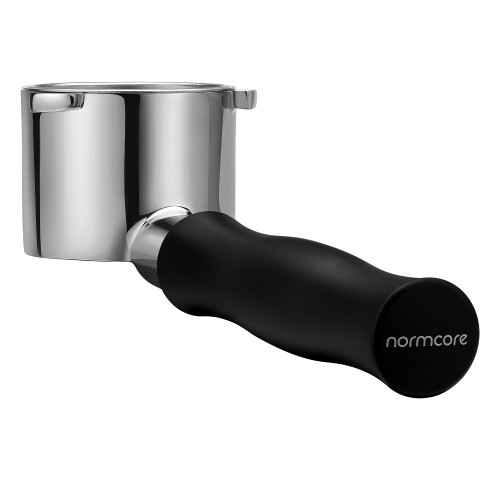 51mm Bottomless Portafilter Fits DeLonghi La Specialista Espresso Machine - Bottomless Naked Portafilter - Anodized Aluminum Handle - Filter Basket Included