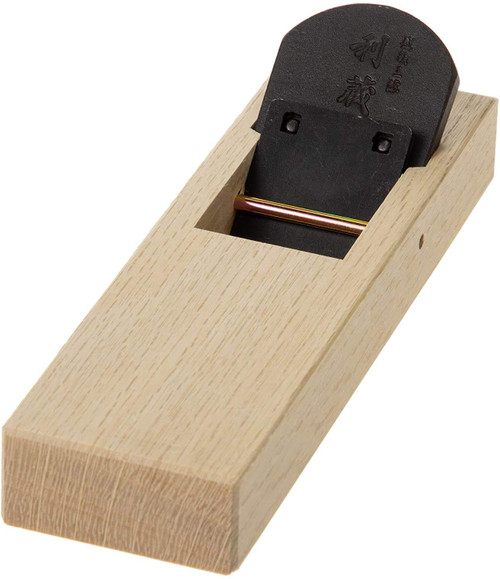 Japanese Plane Blade Replacement Model 42mm, Woodworking Small Hand Block Plane Tool KANNA for Chamfering, Smoothing, Finishing Wood, Made in JAPAN