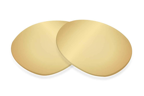 Replacement Sunglass Lenses Compatible for Ray-Ban RB3138 Shooter 62mm (Polarized SFx Ultra Gold Mirror Brown Pair)