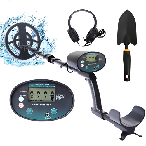 Metal Detector for Adults Waterproof, Professional Higher Accuracy Gold Detector, with Disc & All Metal Mode, 8" Search Coil Metal Detectors, Great for Gold Coin Treasures Hunting Beginners