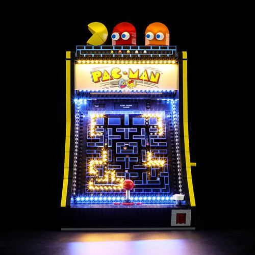 Light for Lego- 10323 PAC-Man Arcade - Led Lighting Kit Compatible with Lego Building Blocks Model - NOT Included The Model Set