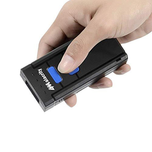 Alacrity Portable 1D CCD BTWireless Barcode Scanner,Handheld Mini Barcode Reader for Windows,Android,iOS,Mac.Able to Scan Codes on Screen