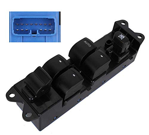 Power Window Master Control Switch for Subaru Legacy 2005 2006 2007 2008 2009 Front Left LH Driver Side 6 Botton Replace OE# 83071AG05A 83071AG05B 901-919