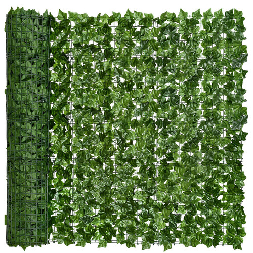 Artificial Ivy Privacy Fence Wall Screen, 118.1x78.7in Artificial Hedges Fence and Faux Ivy Vine Leaf Decoration for Outdoor Garden Decor Artificial Ivy Privacy Fence Wall Screen, 118.1x78.7in Artificial Hedges Fence and Faux Ivy Vine Leaf Decoration for Outdoor Garden Decor