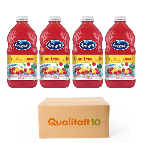 Ocean Spray Cran Lemonade Juice Drink 64 fl oz 4 Pack by Qualitatt Ocean Spray Cran Lemonade Juice Drink 64 fl oz 4 Pack by Qualitatt