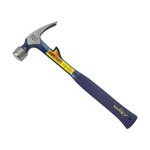 E6-22T 22 oz Hammertooth Framing Hammer with Smooth Face & Shock Reduction Handle