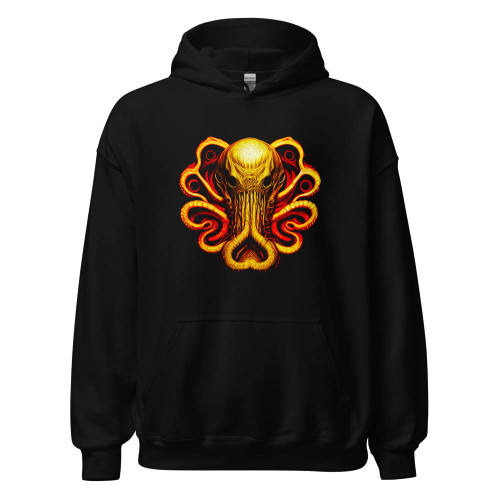 | Cthulhu Oppression Hoodie (Unisex) | Tabletop Roleplaying Game Gift, Dragon Dungeon Shirt Black