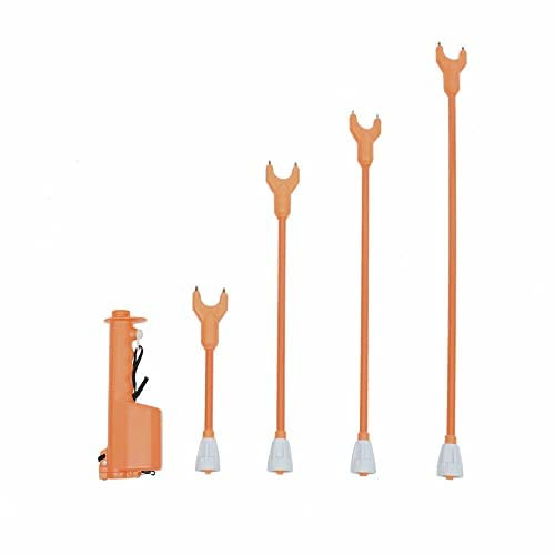 Animal Electric Prod Hot Shock,Electric Rechargeable Hand Prod Shock Animals Livestock Farm Pig Cattle Prod Safety Shock Prodder with Battery 8000-10000V (55cm/ 21.7 inch)