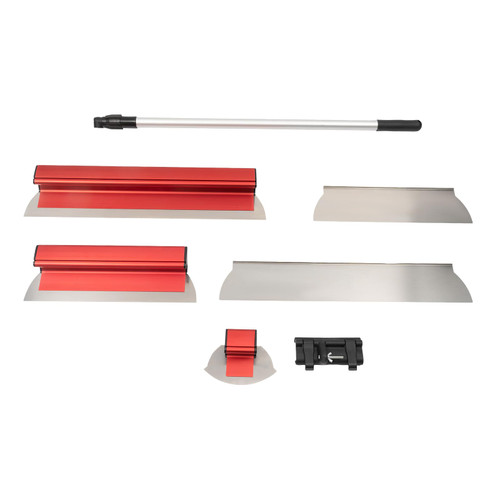 32 Inch Drywall Skimming Blade Stainless Steel Drywall Smoothing Spatula Wall Decoration Construction Tool Smoothing Drywall Knife for Sheetrock Drywall Gyprock Wall-Board