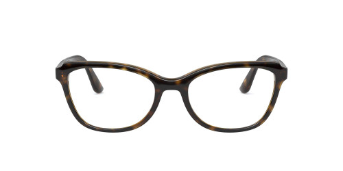 Women's Vo5292 Rectangular Prescription Eyeglass Frames, Dark Havana/Demo Lens, 53 mm