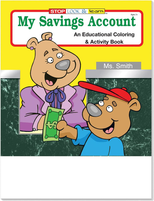 - My Saving Account - Kids Educational Coloring Books (50 Bulk Pack, Without Crayons) - Learn About Money & Finances - Credit Union, Bank Handouts - Games, Puzzles, Activities for Kids - My Saving Account - Kids Educational Coloring Books (50 Bulk Pack, Without Crayons) - Learn About Money & Finances - Credit Union, Bank Handouts - Games, Puzzles, Activities for Kids