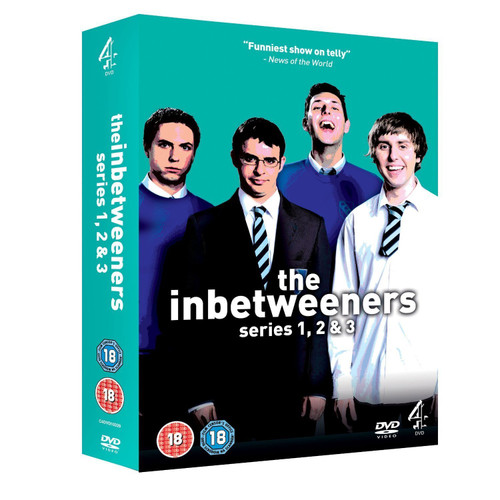 The Inbetweeners - Series 1-3 - 3-DVD Box Set ( The In betweeners - Series 1, 2 & 3 ) ( The Inbetweeners - Series One to Three ) [ NON-USA FORMAT, PAL, Reg.2 Import - United Kingdom ]