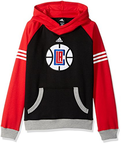 NBA Youth 8-20 Los Angeles Clippers Robust Pullover Hoodie-Black-L(14-16) NBA Youth 8-20 Los Angeles Clippers Robust Pullover Hoodie-Black-L(14-16)