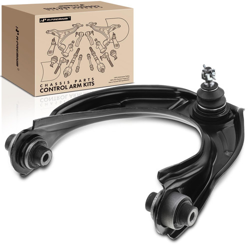 Front Left Upper Control Arm, with Ball Joint & Bushing, Compatible with Honda Accord 2008-2012, Acura TSX 2009-2014, TL 2009-2014