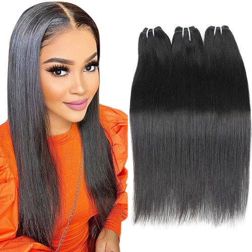 Straight 3 Bundles Human Hair 14 16 18 Inch 100% Unprocessed Brazilian Virgin Human Hair Bundles Double Weft Weave Bundles Straight Hair 70g/Bundle Hair Natural Color Straight 3 Bundles Human Hair 14 16 18 Inch 100% Unprocessed Brazilian Virgin Human Hair Bundles Double Weft Weave Bundles Straight Hair 70g/Bundle Hair Natural Color