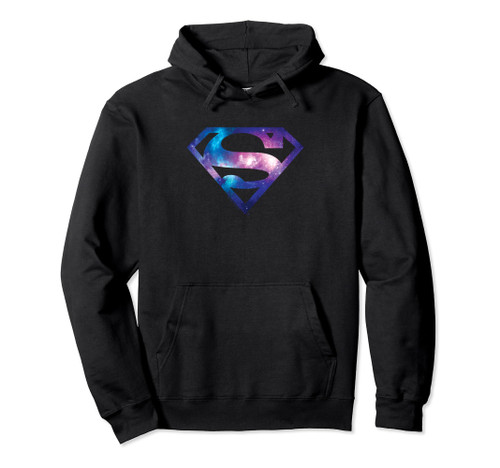Superman Galaxy Shield Pullover Hoodie Pullover Hoodie