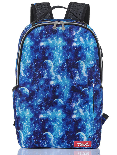 Girls Boys 17 Inch Laptop School Backpack Kindergarten Elementary Middle Schoolbag Bookbags for Teens Students Travel Daypack Galaxy Blue 308 Girls Boys 17 Inch Laptop School Backpack Kindergarten Elementary Middle Schoolbag Bookbags for Teens Students Travel Daypack Galaxy Blue 308