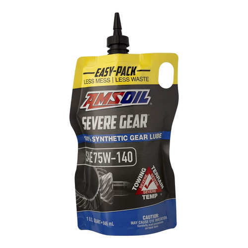 SVOPK 100% Synthetic Extreme Pressure (EP) SEVERE GEAR Lube, Quart Easy-Pack (75W-140)
