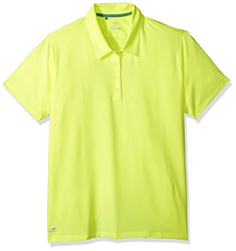 adidas Golf Women's Ultimate 365 Short Sleeve Polo, Frozen Yellow, X-Small