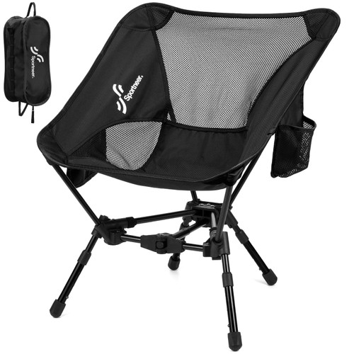 Sports Chairs for Adults, Adjustable Height Camping Chairs for Adults Folding Compact Outdoor Backpacking Chair for Camping Hiking Lawn Picnic Motorcycle Outside Travel Sports Chairs for Adults, Adjustable Height Camping Chairs for Adults Folding Compact Outdoor Backpacking Chair for Camping Hiking Lawn Picnic Motorcycle Outside Travel