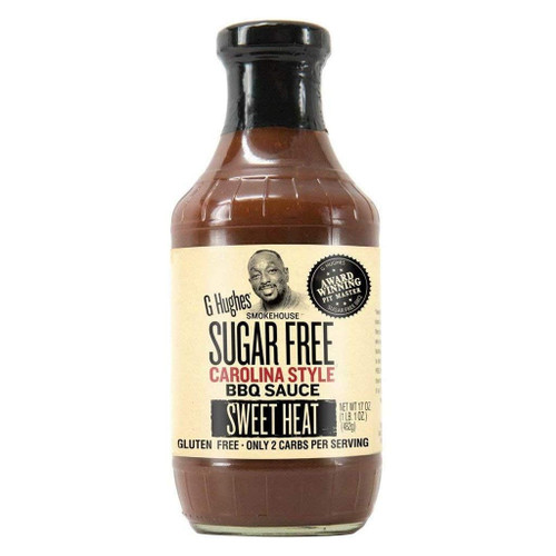 Sauce Bbq Sweet Heat Carolina - 17 oz (Pack of 6)