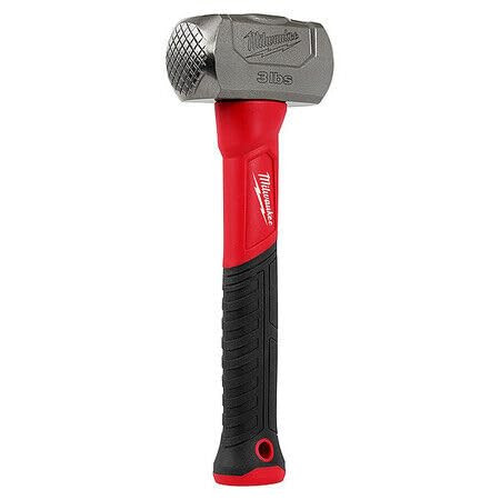 for Milwaukee Tool 48-22-9310 3 Lb Drilling Hammer, 11 In L Fiberglass Handle,