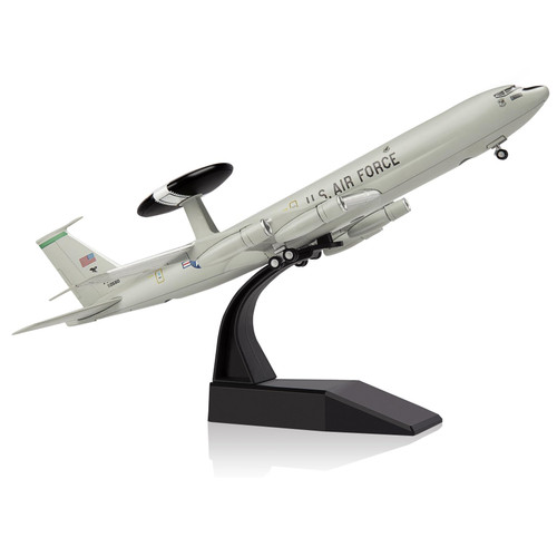 1:200 Military Model Plane Boeing E-3 Sentry AWACS Alloy Fighter Plane Model,Model Airplane for Collection and Gift.
