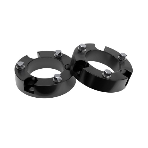 2.5" Front Leveling Lift Kits for 1999-2006 Tundra 2WD 4WD, T6 Billet Aluminum Strut Spacers Lift Kit Black