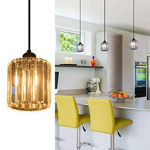 ShengQing Black Mini Pendant Light with 