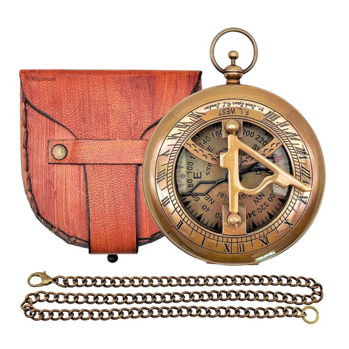 Engraved Compass Antique Compass Custom Gift Brass Compass Gift for Graduation, Anniversary, Baptism, Retirement - Vintage Style Working Compass (Antique Finish with Leather Box) Engraved Compass Antique Compass Custom Gift Brass Compass Gift for Graduation, Anniversary, Baptism, Retirement - Vintage Style Working Compass (Antique Finish with Leather Box)