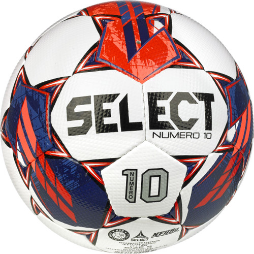 Numero 10 Soccer Ball, White/Red/Blue V23, Size 5