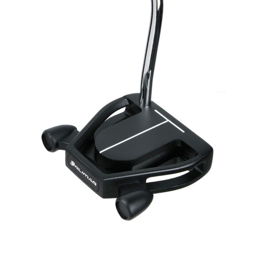 Golf F80 Mallet Putter, Men's Right Handed 35" Black/Silver with Oversize Putter Grip