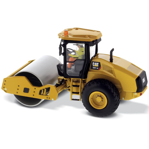 1:50 Caterpillar CS11 GC Soil Compactor | High Line Series Cat Trucks & Construction Equipment | 1:50 Scale Model Diecast Collectible | Model 85589