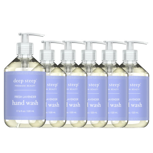 Liquid Hand Wash 17.6oz (Pack of 6) (Fresh Lavender) Liquid Hand Wash 17.6oz (Pack of 6) (Fresh Lavender)