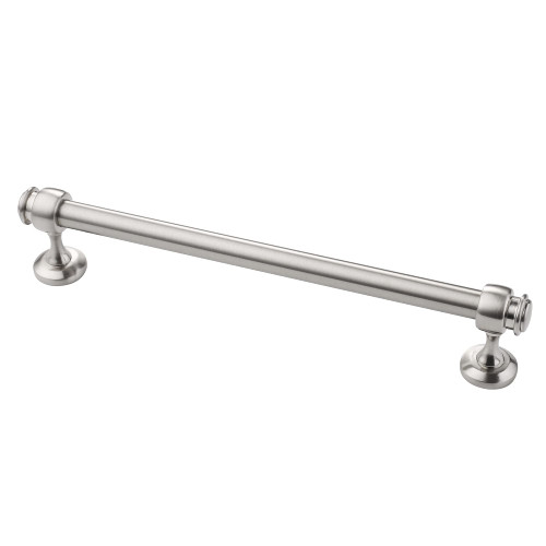 5 Pack Brushed Satin Nickel Cabinet Pulls, 10 Inch(254mm) Hole Centers Cabinet Handles Kitchen Hardware Straight Bar for Cabinets and Drawer AL3082SN