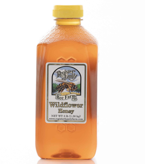 Raw Wildflower Honey - Squeeze Bottle