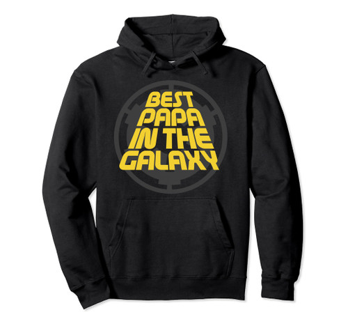 Star Wars Rebel Logo Best Papa in the Galaxy Graphic Hoodie Pullover Hoodie