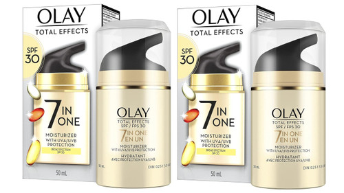 Facial Moisturizing Lotion SPF 30 Total Effects for Dry Skin, 7 Benefits including Minimize Pores, Anti-Aging, 1.7 oz (Pack of 2) Facial Moisturizing Lotion SPF 30 Total Effects for Dry Skin, 7 Benefits including Minimize Pores, Anti-Aging, 1.7 oz (Pack of 2)