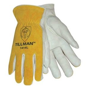 Tillman 1414 Top Grain/Split Cowhide Drivers Gloves - Large