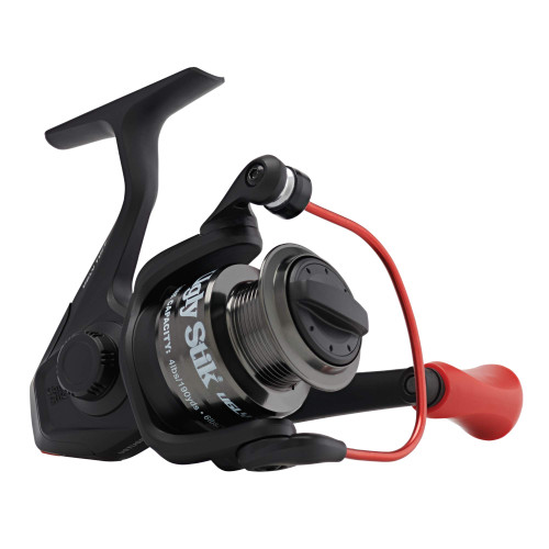 Ugly Tuff Spinning Spinning Reel, Size 30, 5 Stainless Steel Ball Bearing System, Oil Felt Front Drag Drag, Max of 18lb | 8.1kg, Black
