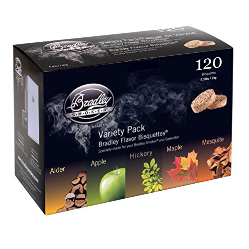 Bradley Smoker 5 Flavor Variety Bisquettes