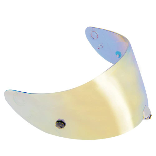 Hjc Iridium Gold Hj-26 Rpha 11-70 Motorcycle Helmet Visor (Default, Gold)