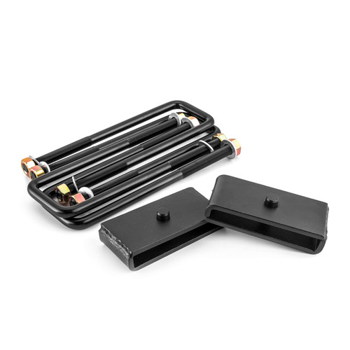 1 inch Rear Lift Blocks for Chevy Silverado GMC Sierra 1500, 1" Rear Leveling Kit Compatible with 1999-2022 Silverado 1500 Sierra 1500 2WD/4WD