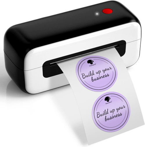 Shipping Label Printer, USB Thermal Label Printer for Shipping Packages, Desktop Label Printers for Small Business, Compatible with Ebay, USPS, Amazon, Etsy, Support Multiple Systems, Black
