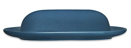 Noritake Colorwave Covered Butter, Blue