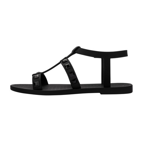 Sun River Women's Sandals - Trendy Gladiator Jelly Sandals, Studded Sandals for Women, Adult Jellies, Studded Jelly Sandals, Women's Jelly Shoes, Summer Fashion, Black, 8